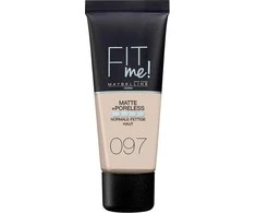 Maybelline FIT ME FDT MATTE.TB.NU 097 Natural Vamzdelis Skystis 30 ml