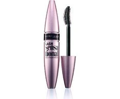 Maybelline Lash Sensational vandeniui atsparus blakstienų tušas su elastomeriniu dvipusiu lenktu šepetėliu 9,5ml