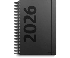 Mayland-Burde Dagskalender juodas perdirbtas kartonas 2026 m
