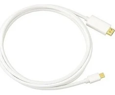 Kabelis LMP Rodyti Port mini - HDMI 2m balta (LMP -MH-2M)