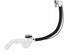 Mc Alpine Automatinis chromuotas vonios sifonas (S)