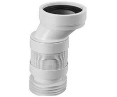Mcalpine LANKSTI TUALETO JUNGTIS SU 40 MM POSLINKIU