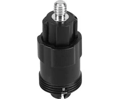 Sifonas McAlpine Juoda sifon- paspaudimo mechanizmas (CLICKERŠVEICHHB)