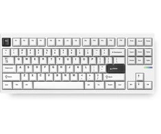 MCHOSE GX87 Ultra – US išdėstymas – Vintage Baltas – Baltas Electrophoresis (Balta) Belaidė Žaidimų Klaviatūra