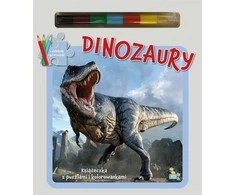Md Creative Dinozaurų dėlionių knygelė