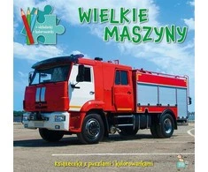 Md Creative Dėlionių knyga „Didelės mašinos“