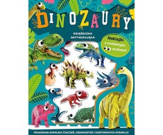 Md Creative Išgaubti lipdukai su judančiomis akimis. Dinozaurai