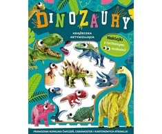 Md Creative Išgaubti lipdukai su judančiomis akimis. Dinozaurai