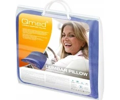 MDH Ergonominė Pagalvėlė - Qmed Juosmens Atrama 400x330x120mm PU Medvilnė Poliesteris