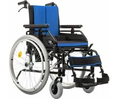 MDH Sulankstomas Vežimėlis - Cameleon 18' 125kg Reguliuojamas Pakojis Juodas/Mėlynas