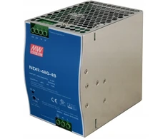 Mean Well IŠJUNGIMO MAITINIMO ŠULINIO DIN bėgelio MEDŽIAGOS NDR-480-48 48V/480W/10A