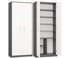 „Top E Shop“ OLIV 2D UŽDARA LENTYNA, ANTRACITO/Baltas KOMPLEKTAS