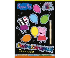 Media Service Zawada Peppa Pig. Ekstra nurinkimo knygelė. Kokia diena!