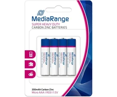 MediaRange Baterija carbon-zinc AAA 1.5V/4PCS (MRBAT141)