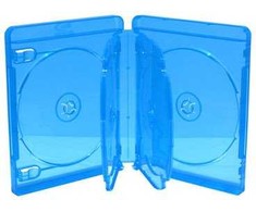 MediaRange MediaRange BD-Leerhülle für 6 Discs 22mm blau