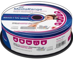 Mediarange Cd-r do muzyki Audio tortas 25 galima spausdinti