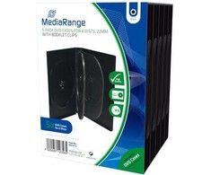 MediaRange Dėžutės 6 CD / DVD 5vnt. (BOX35- 6)