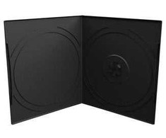 MediaRange MediaRange DVD-Leerhülle für 1 Dics 7mm Taschenformat schwar