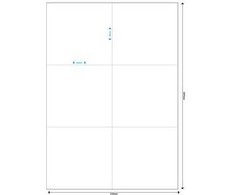 MediaRange Etykiety balta 105x99mm 300 vnt (MRINK144)