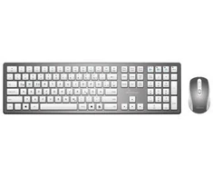 Klaviatūra ir pelė MediaRange QWERTZ Sidabrinė (MROS135)