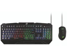 MediaRange MRGS102 klaviatūra Dołączona myszka Gaming USB QWERTZ Niemiecki Juodas