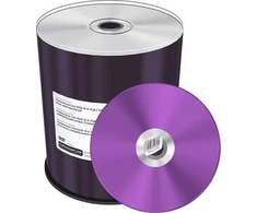 MediaRange MediaRange DVD+R 4.7GB 100pcs 16x sidabrinis voll bedruckbar