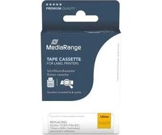 MediaRange Taśma etykietowa Brother TZ-B31/TZe-B31 12mm 8m pilka