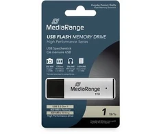MediaRange MR1905-1 pamięć USB 1 TB USB Typu-A 3.2 Gen 1 (3.1 Gen 1) Juodas, Sidabrinė