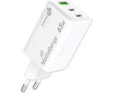 Įkroviklis MediaRange MRMA116-2 GaN 1x USB-A 2x USB-C 65W