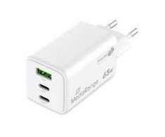 Įkroviklis MediaRange MRMA116-2 GaN 1x USB-A 2x USB-C 65W