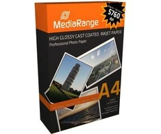MediaRange A4 Spausdintuvo fotopopierius (MRINK103)