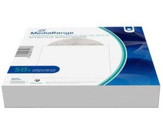 MediaRange MediaRange Pappstecktaschen o.Lasche u.Sichtf.,50er-Pack,ws
