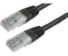 „MediaRange“ jungiamasis laidas, U/UTP, Cat6, 15 m, juodas (MRCS121)