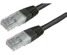 MediaRange Patchcord, U/UTP, Cat6, 5m, juoda (MRCS104)