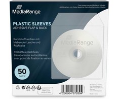 MediaRange Torby plastikowe su klejącą klapką opakowanie 50 vnt