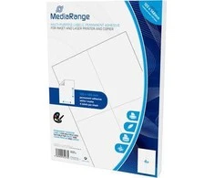 MediaRange Baltos etiketės 105x148mm, A6 200 vienetų (MRINK143)