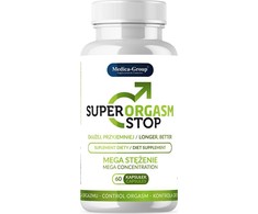 MEDICA GROUP _ Super Orgazmas Stop kapsulės ankstyvos ejakuliacija dietos papildas 60 vienetų.