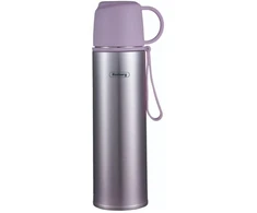 Termosas Rosberg 55R52010FP, nerūdijantis plienas, 0.5 L, violetinis. Talpa: 0.5 L