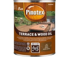 Aliejus medienai PINOTEX WOOD OIL, tikmedžio sp., 1 l