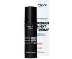 Mediheal Veoli Botanica „Redness Night Therapy“ raminamoji ir skaistinanti naktinė kaukė kapiliarams, 50 ml