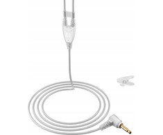Mee Audio M6 ausinės su formą išlaikančiu laidu (skaidrios)