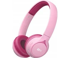Ausinės MEE audio KidJamz KJ45BT SĹuchawki su lankeliu ant galvos belaidės/su laidu su limiterem poziomu gĹoĹnoĹci i certyfikatem CPC - RĂłĹźowy