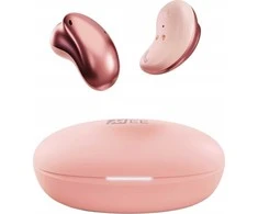 Ausinės MEE audio Pebbles Ausinės belaidės true belaidės su Bluetooth 5.3 wodoodporne su normą IPX4 (Įstatomos į ausis (į ausis įkišamos tipo) ausinės) - Rožinė złoto