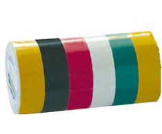 Mega Taśma PVC izoliacinė juosta 19 mm * 0,13 mm * 3 m - 6 vnt.