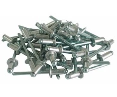 Mega Kniedės aliumininės 4.8x8mm 50 vnt.