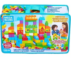 MEGA BLOKS rinkinys "Mokymosi krepšelis" (150 det.), FVJ49