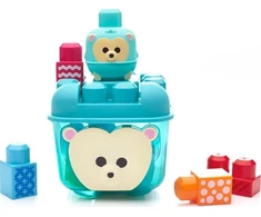 Mega Bloks, Pirmieji statybininkai, Konstruoti - Svyruojantis Ežiukas, Konstruktorius Rinkinys, Unisex, 1-5 Metalas