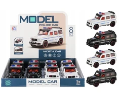 Mega Creative Auto Policija DZ/SW P/B 16CM MIX2 MC DISP 8/96 (9903)