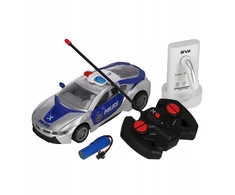 Mega Creative Policijos automobilis R/C FF LAD įkrovimo stotis 35X13X13 MC WB 36 (KS-27Y)