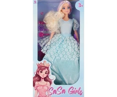 Mega Creative DOLL 29CM AKC PRINCESS 17X32X5 MIX3 MC WB 18/36
